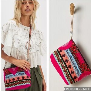 Free People Multicolor Crossbody Bag